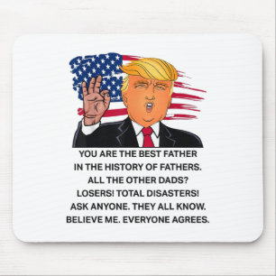 Funny Donald Trump Great Dad Shirts You Are The Be Mouse Mat
