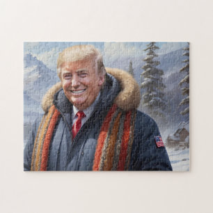 Funny Donald Trump Greenland Canada MAGA Puzzle