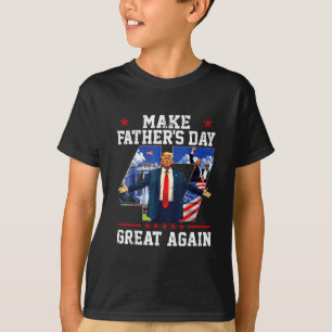 Funny Donald Trump Make Father's Day Great Again P T-Shirt