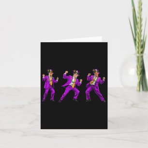 Funny Donald Trump Make Mardi Gras Great Again Fle Card