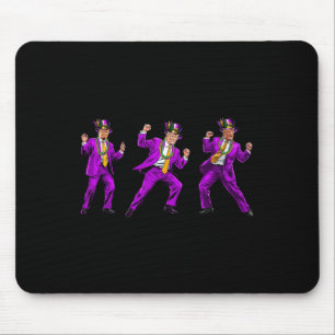 Funny Donald Trump Make Mardi Gras Great Again Fle Mouse Mat