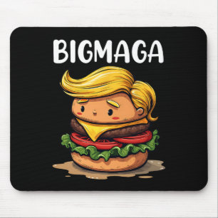 Funny Donald Trump Making French Fries Hamburger B Mouse Mat