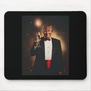Funny Donald Trump Nye 2025 Party Make New Year Gr Mouse Mat