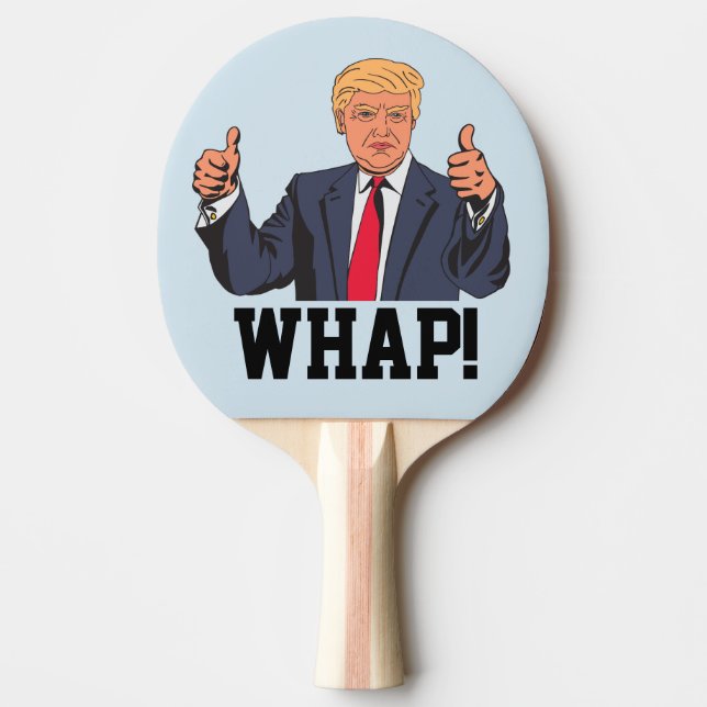 Funny Donald Trump Ping Pong  Paddles (Front)