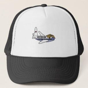 Funny Donald Trump Presidential Aeroplane Trucker Hat
