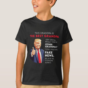 Funny Donald Trump Quote For Conservative Grandpa  T-Shirt