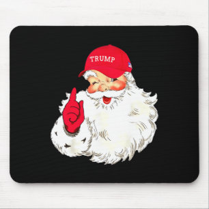 Funny Donald Trump Santa Claus Christmas Holiday Mouse Mat