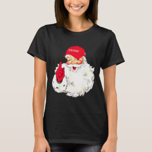 Funny Donald Trump Santa Claus Christmas Holiday T-Shirt