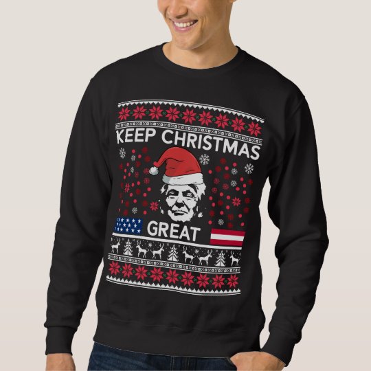 trump christmas hoodie