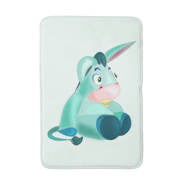 Funny Donkey Bath Mat (Front Vertical)