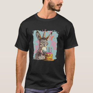 Funny Donkey is invited to Birthday Party for Hors T-Shirt