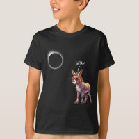 Funny Donkey Solar Eclipse Farmer Dad