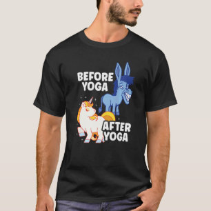 Funny Donkey Zen Yoga Premium T-Shirt