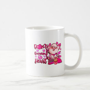 Funny Dont Bacon My Heart Cute G Valentines Da Coffee Mug