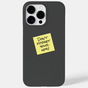 Funny Don't Forget Sticky Note Reminder Case-Mate iPhone 14 Pro Max Case