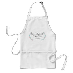 Funny Don't Make Me Poison Your Dinner Apron