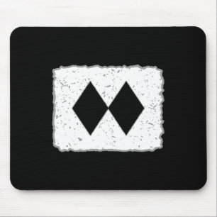 Funny Double Black Diamonds Ski Snowboard Skiing S Mouse Mat