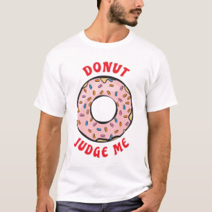 Funny Doughnut Design T-Shirt