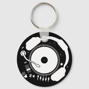 Funny_Doughnut Key Ring