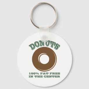 Funny Doughnut Keychain