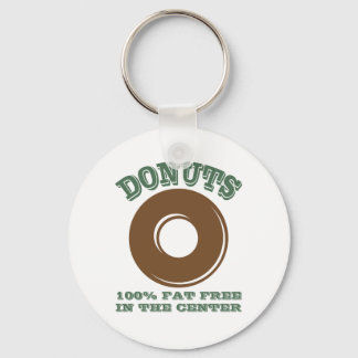 Funny Doughnut Keychain