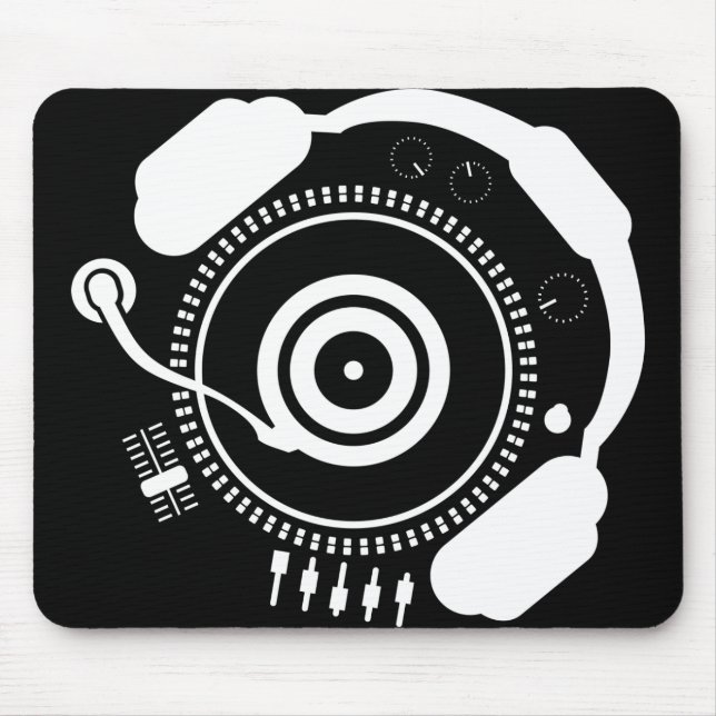 Funny_Doughnut Mouse Mat (Front)