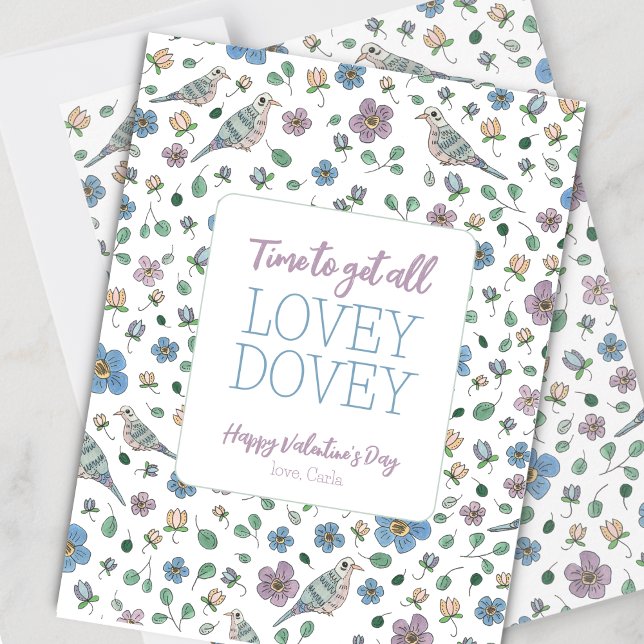 Funny Dove Valentine's Day Holiday Card (Creator Uploaded)