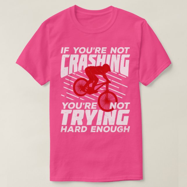 Funny Downhill Mountain Biking Mountainbiker Gift  T-Shirt (Design Front)