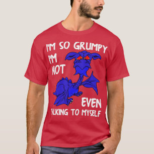 Funny Dragon Flying Mythical Creature Im So Grumpy T-Shirt