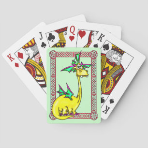 Funny Dragon Playing Cards