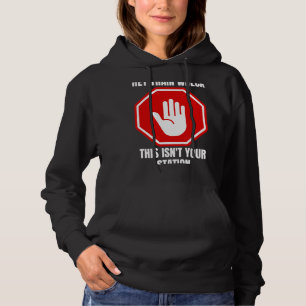 Funny Drama Queen Train Wreck Hot Mess Girlfriend Hoodie