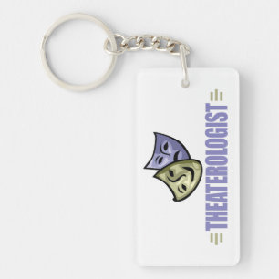 Funny Drama Theatre Key Ring
