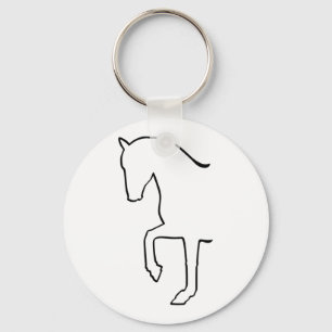 Funny Dressage Equestrian Horse Rider Gift For Wom Key Ring