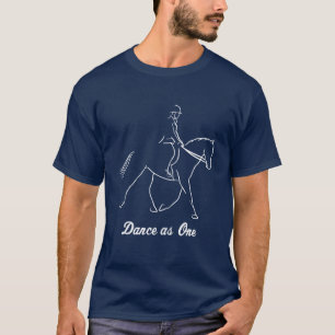 Funny Dressage Riding Horse Show Horseback gift T-Shirt