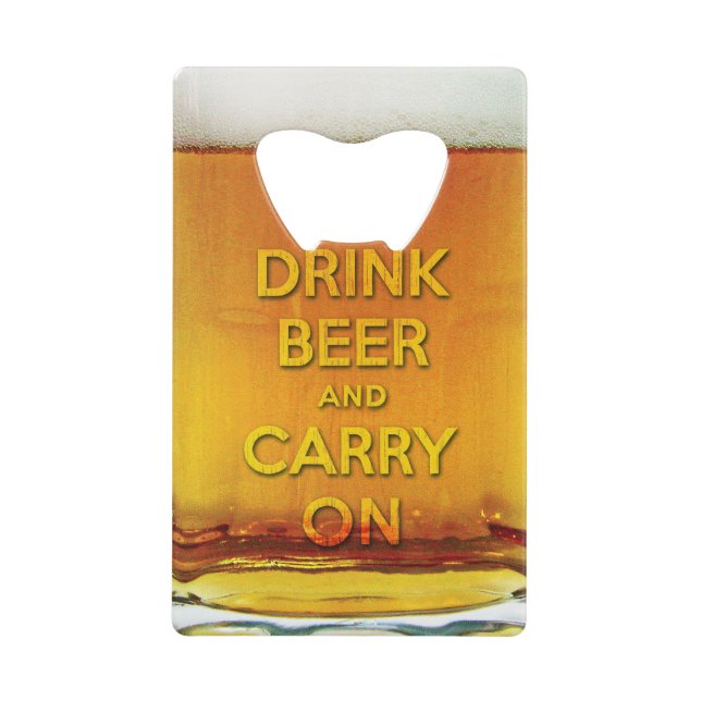 Funny drink beer and carry on (Front)