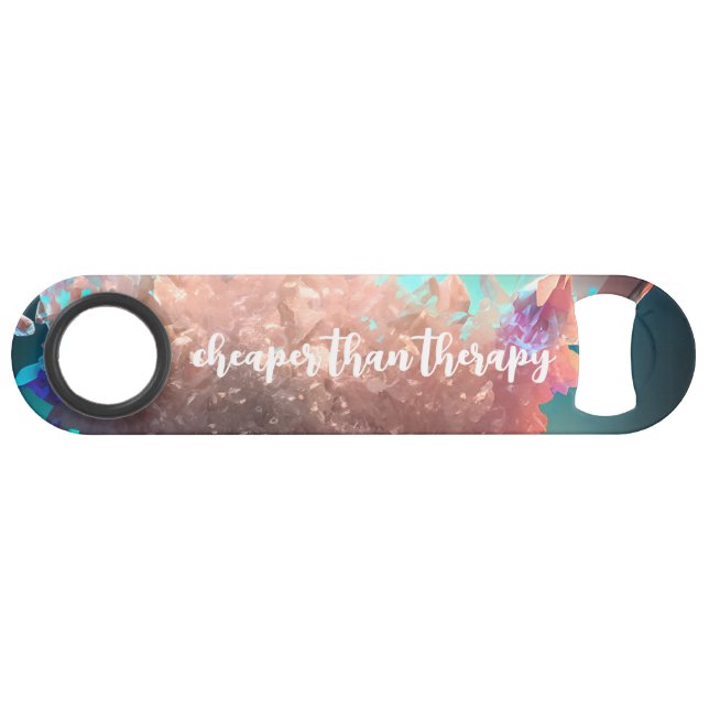 Funny Drinking Quote Abstract Underwater Crystals (Front (Horizontal))