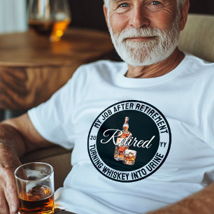 Funny Drinking Retirement Tri-Blend Shirt
