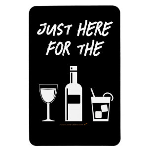 Funny Drinks Cruise Ship Stateroom Door Marker Magnet