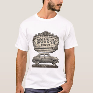 Funny Drive-In Movie T-Shirt