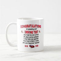 Funny Driving Test Novelty
