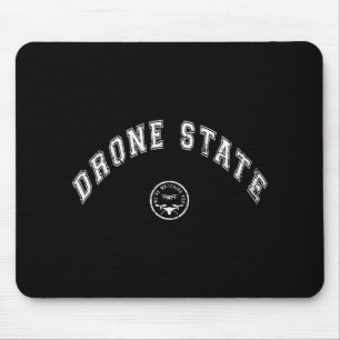 Funny Drone State Flying Secret Drone New Jersey W Mouse Mat