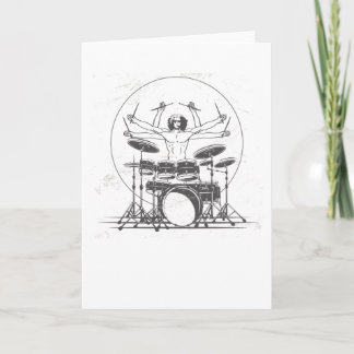 Funny Drummer Drums Gift Card