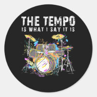 Funny Drummer Quote Drumset Rock Band Musician