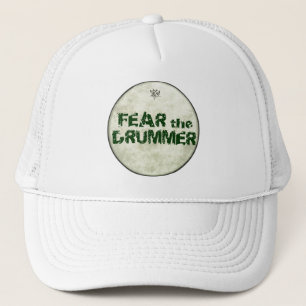 Funny Drummers Hats Fear The Drummer Baseball Cap