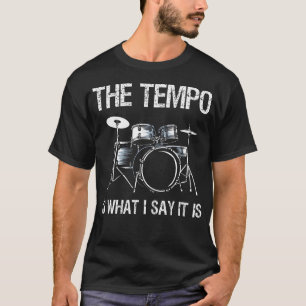 Funny Drumming Art For Drumline Drum Set T-Shirt