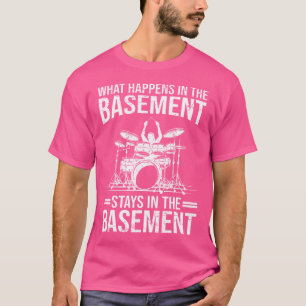 Funny Drumming Tee For Men Women Drumline Drum Set