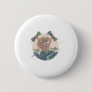 Funny Drums Design For Drummers 6 Cm Round Badge