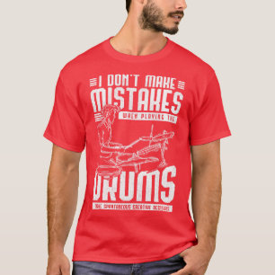 Funny Drums Gift Drummer Percussion T-Shirt