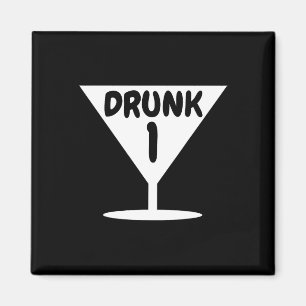 Funny Drunk 1 Party Thing Halloween Costume Magnet