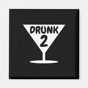 Funny Drunk 2 Party Thing Halloween Costume Magnet